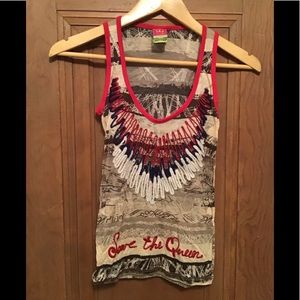 Save the Queen tank top